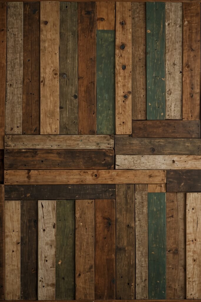 Budget-friendly cabin DIY decor project with reclaimed wood wall art.